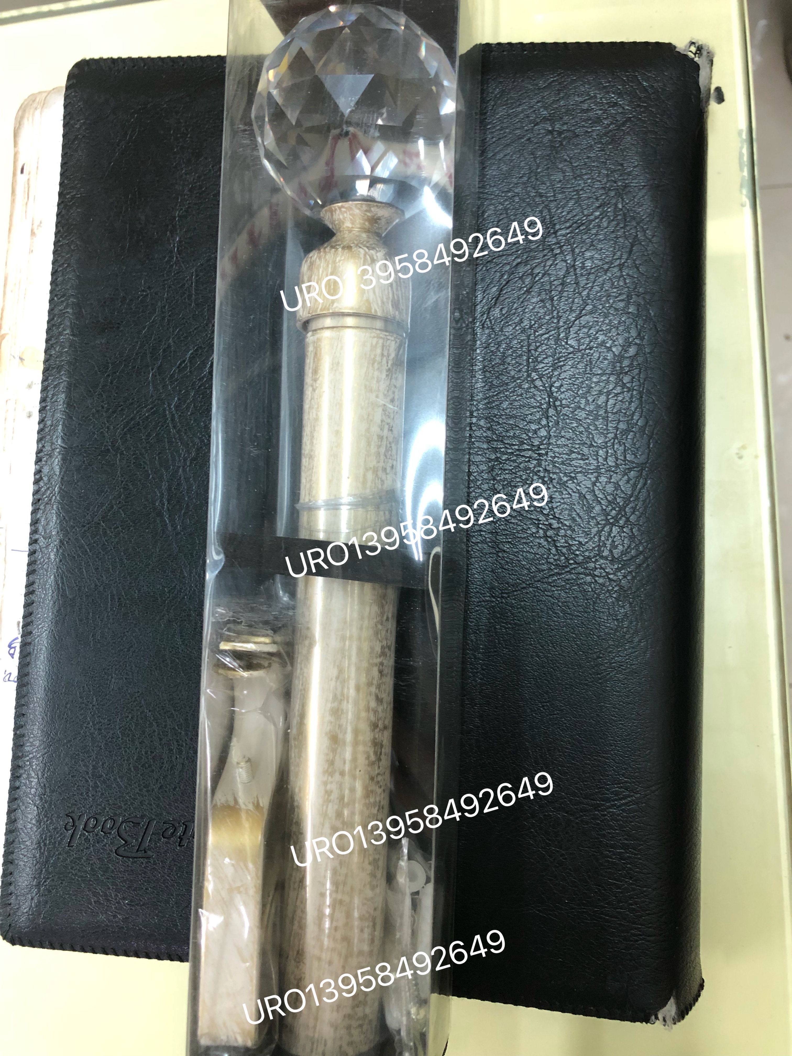 curtain rod with cheap price crystal curtain finials详情图5