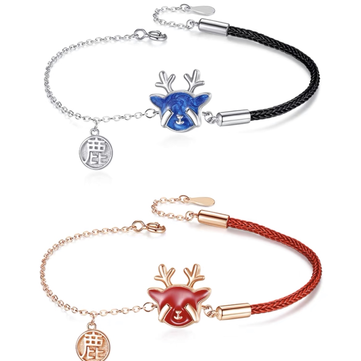 Deer head bracelet