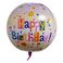 15寸生日快乐铝膜气球节日派对装饰生日派对铝箔气球图案可定制图