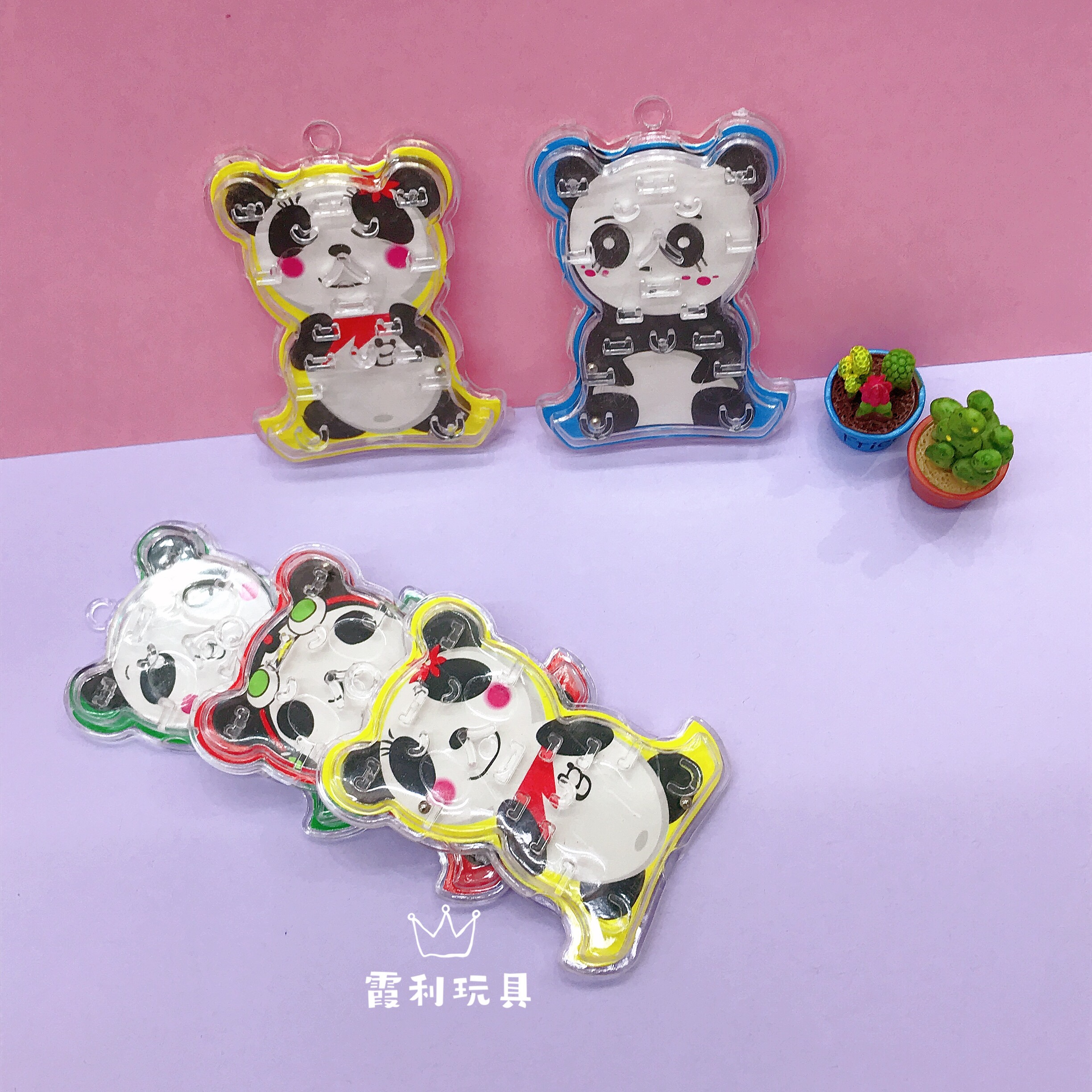 Panda Maze Educational toys, children's plastic toys, gift gacha detail image 4