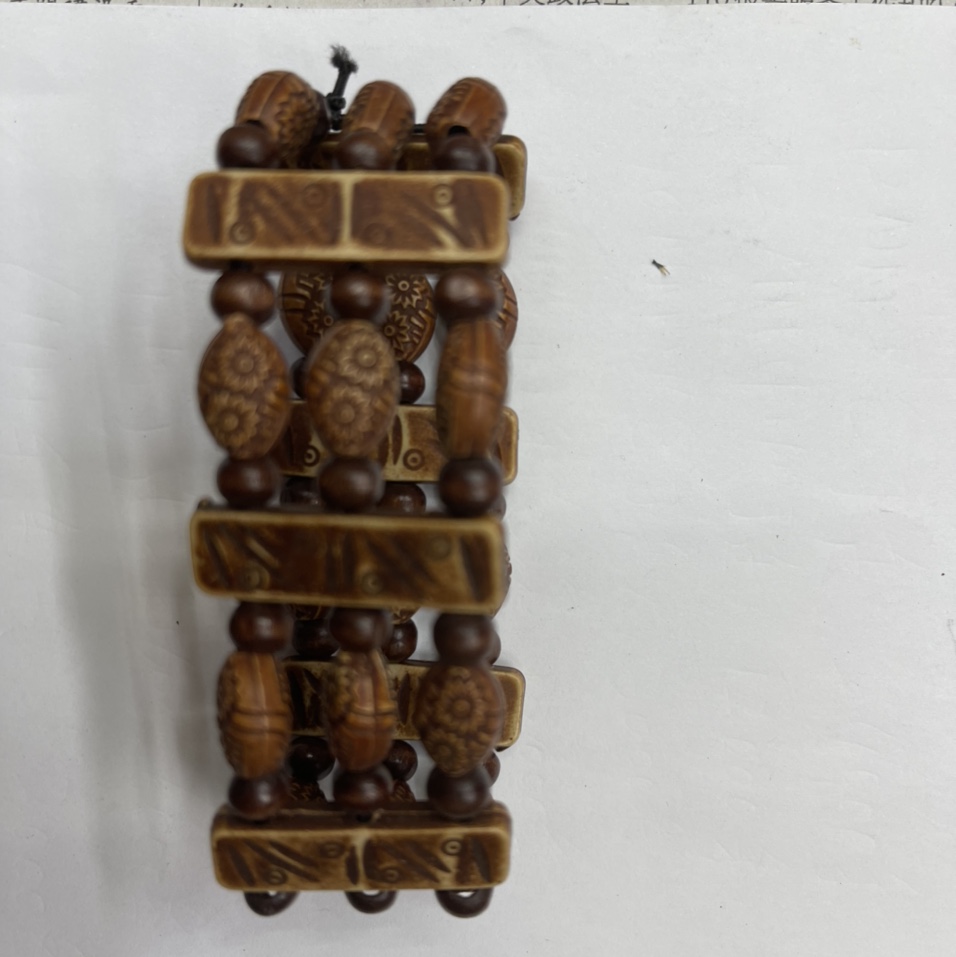 Wooden ten imitation wooden bracelet