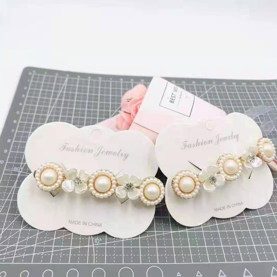Small plum beads hair jia