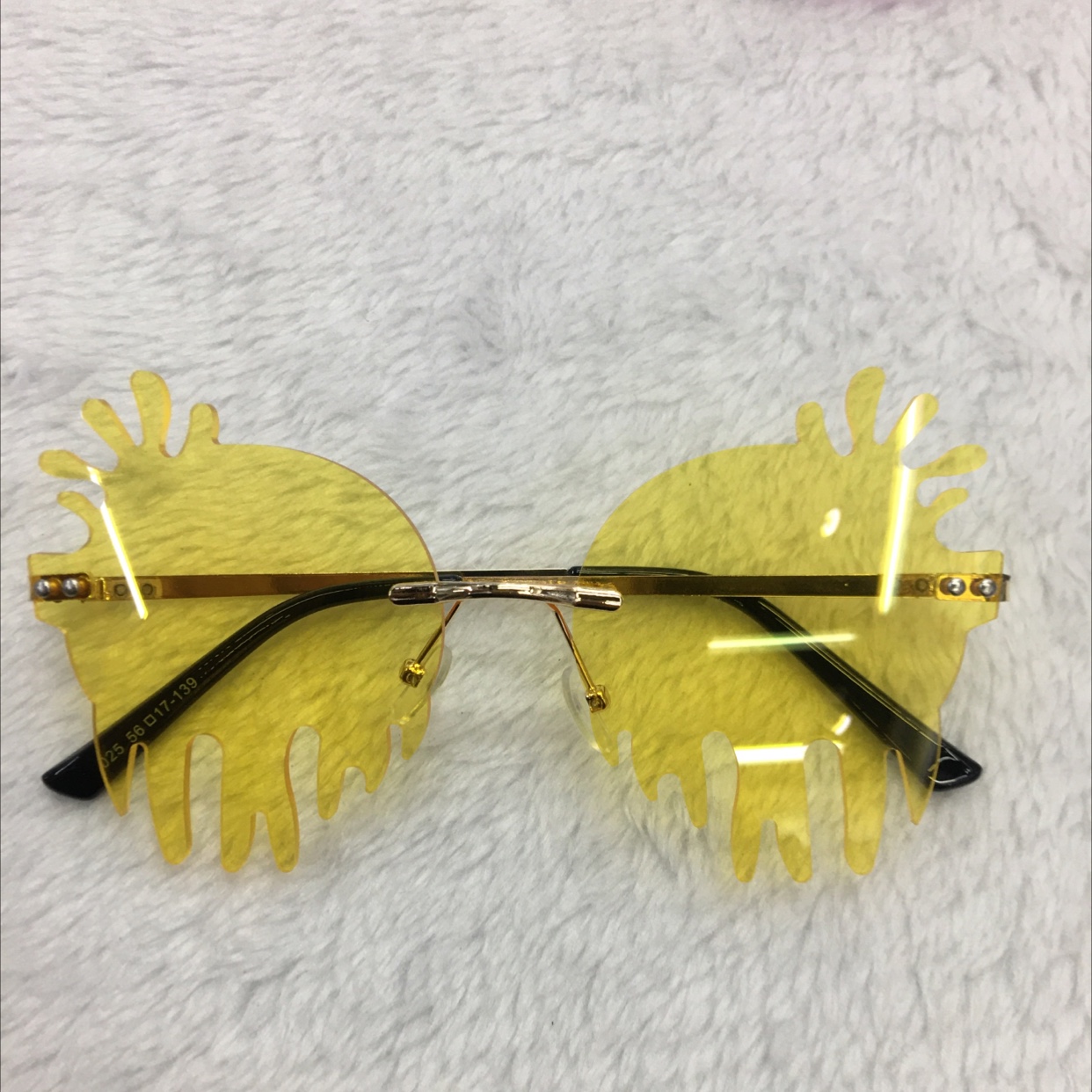 创意个性女士眼镜搞怪可爱水滴型太阳眼镜详情4