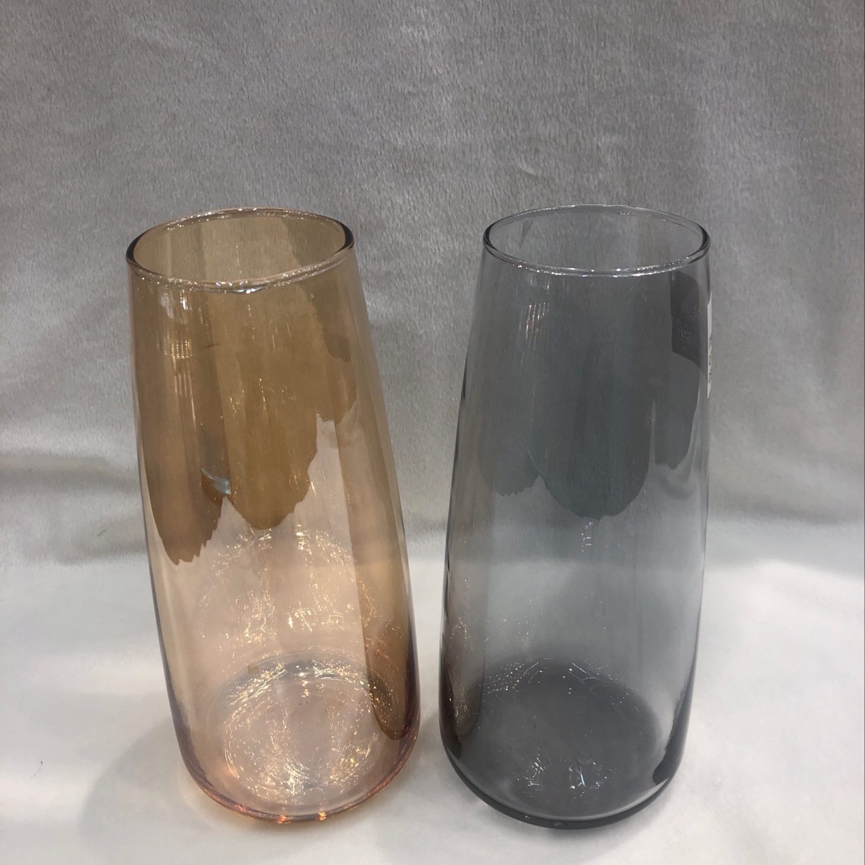 Colored vial Hydroponic succulent flowers Glass clear vase Living room dry flower glass flower