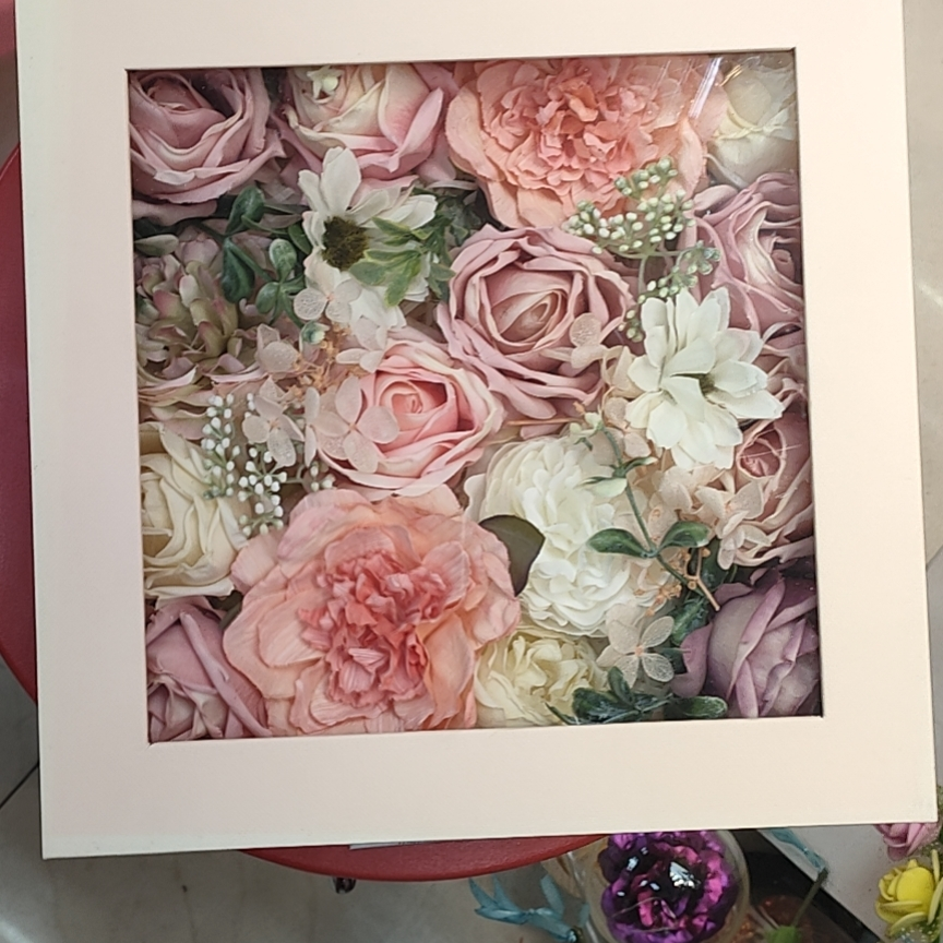 The wedding flower craft gift box is beautiful 2451
