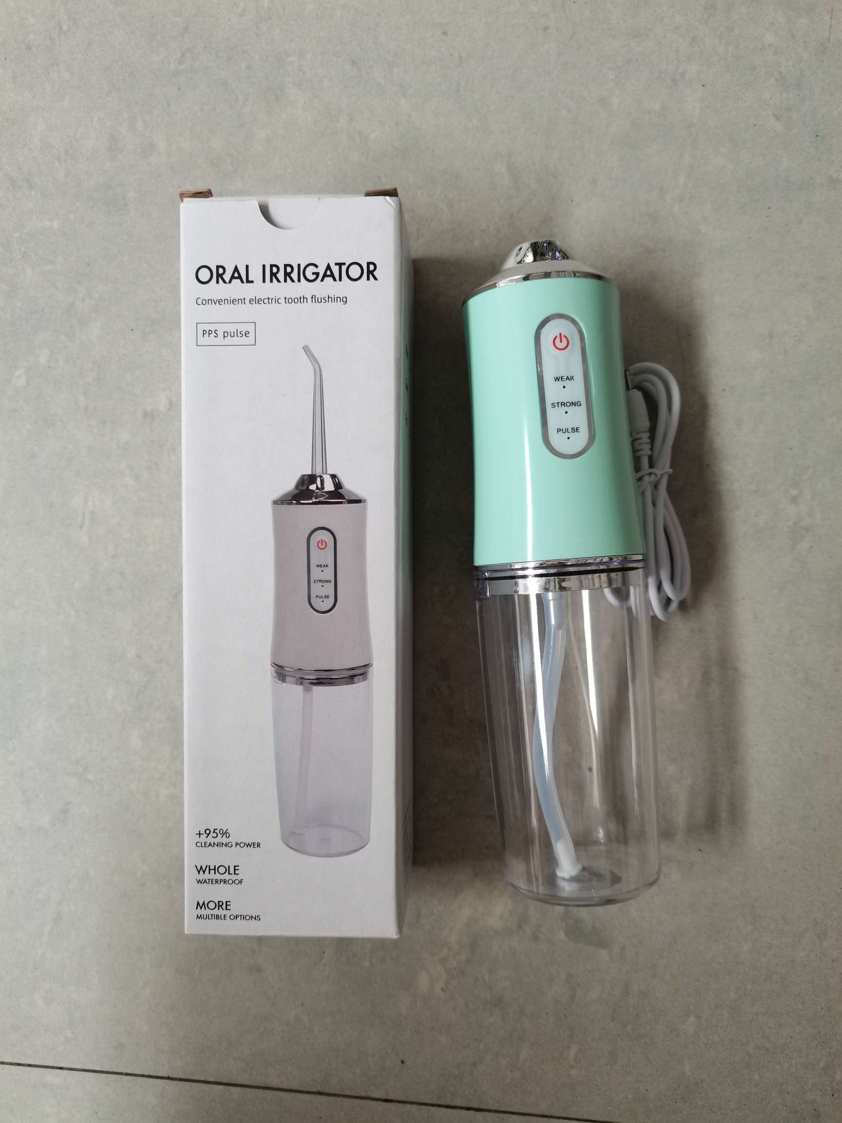 冲牙器便携式洗牙家用电动脉冲洁牙仪口腔牙渍清洁喷水牙线洁牙器详情图4