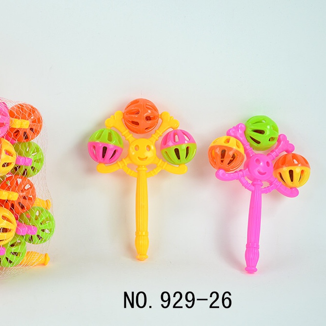 Newborn baby Hand rattle stick hand grip Bitable grip training 0-3 2 months months 4 months Baby toys 026
