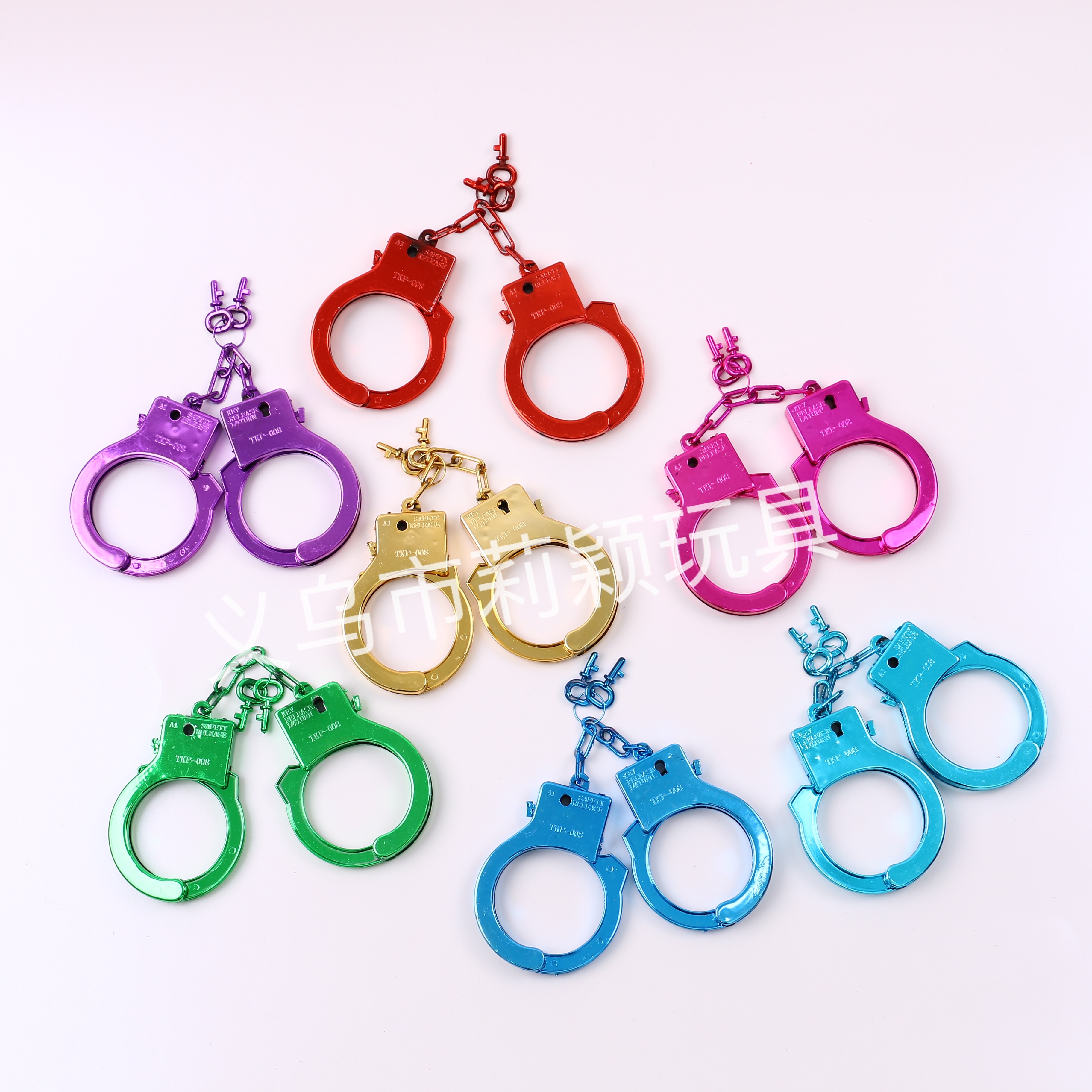 手铐玩具手铐智力手铐游戏手铐塑料手铐产品图