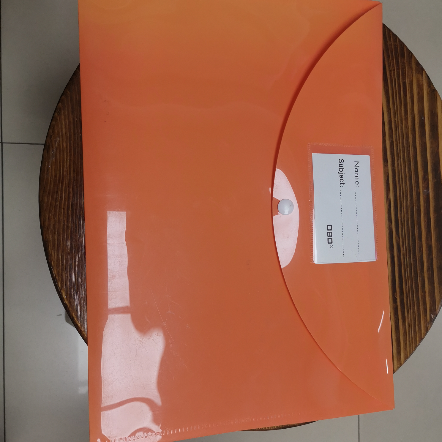 F6橙色文件袋