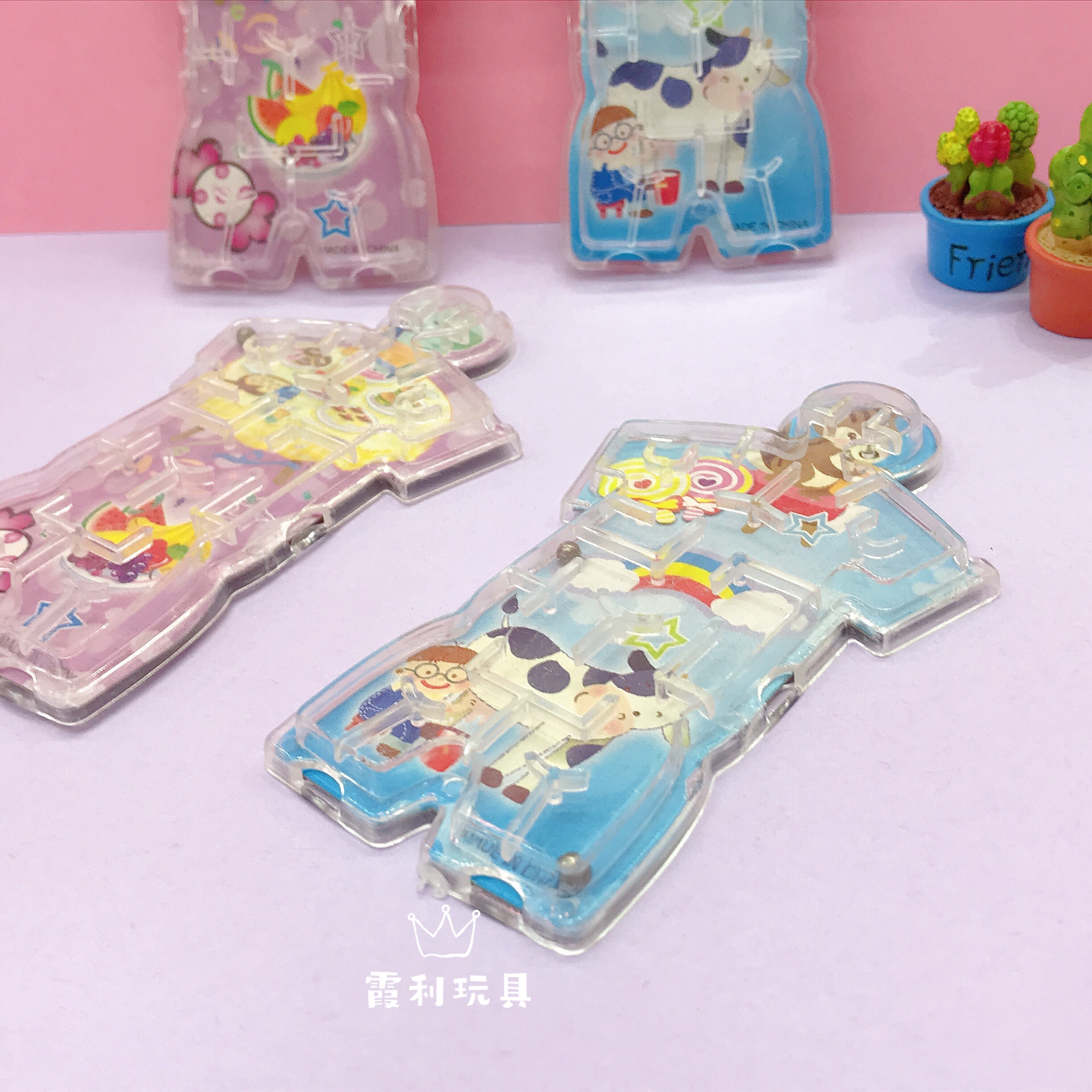 Football Man Mini Maze, Puzzle maze, children's plastic toys, gift Gacha detail image 4