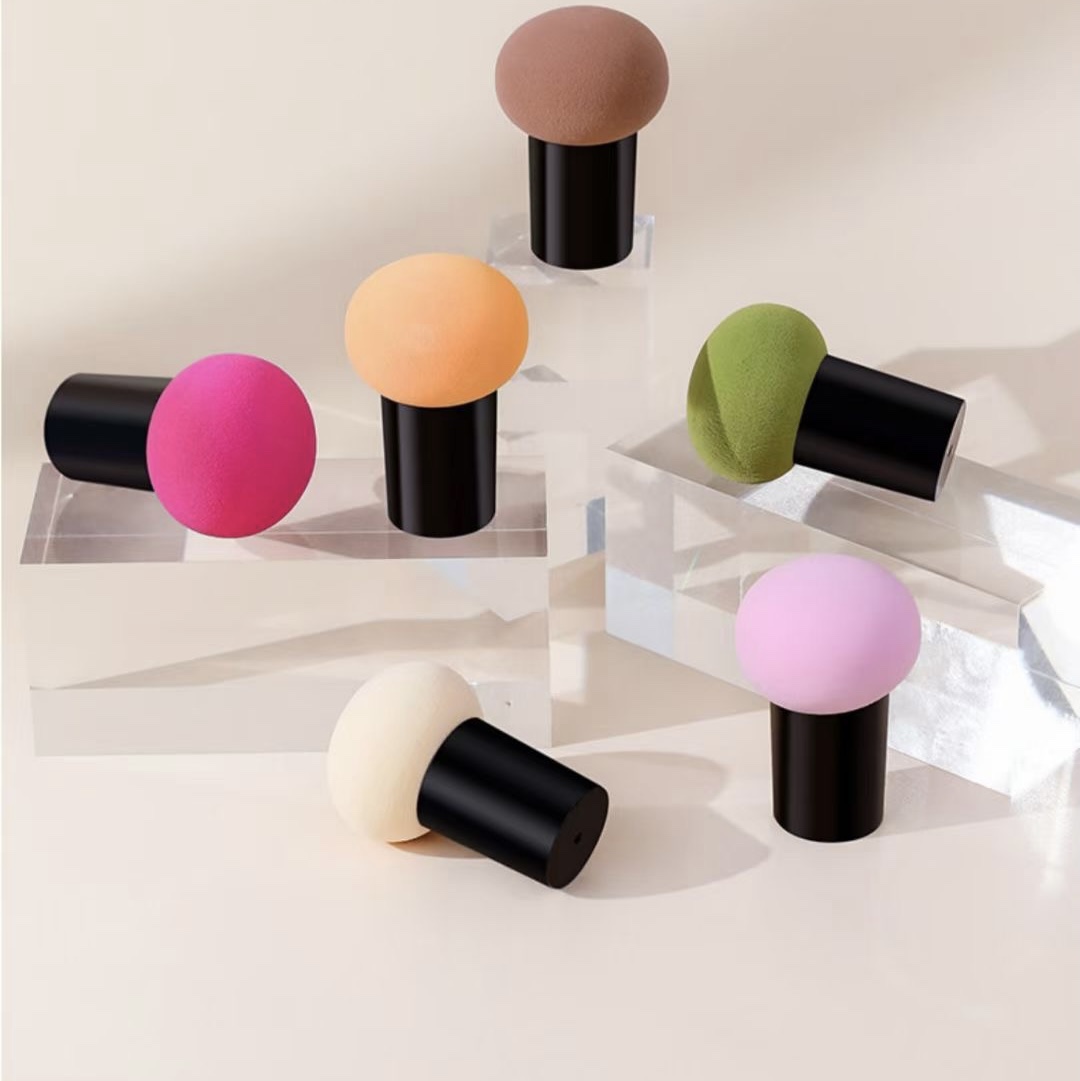 Mushroom head factory direct sales of cosmetic tools, beauty tools, cosmetic powder puffs