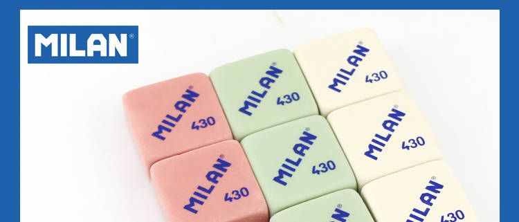 MILAN米兰方块橡皮 CMM430（30/盒）细节图
