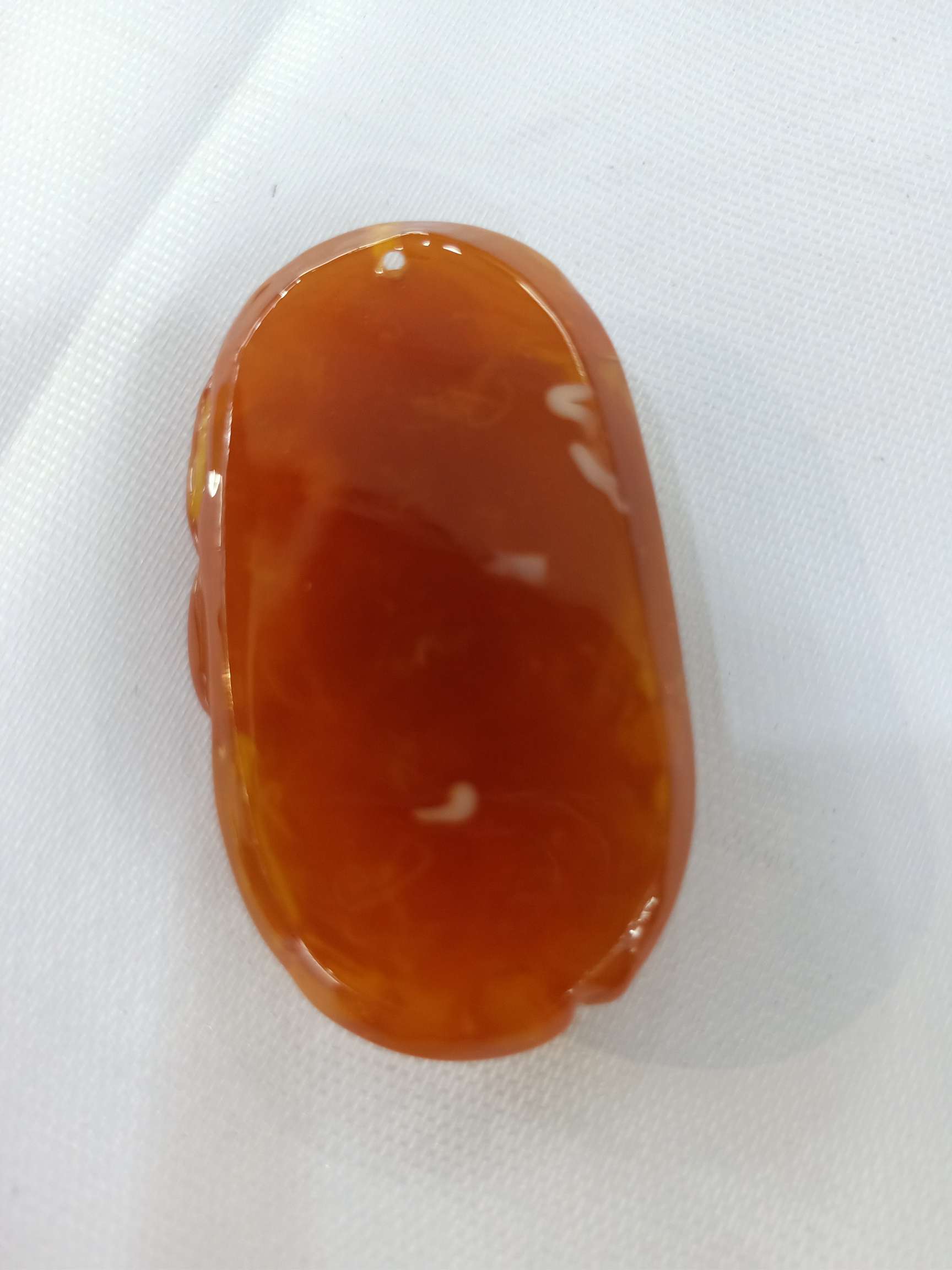 年年有余天然蜜蜡血泊细节图