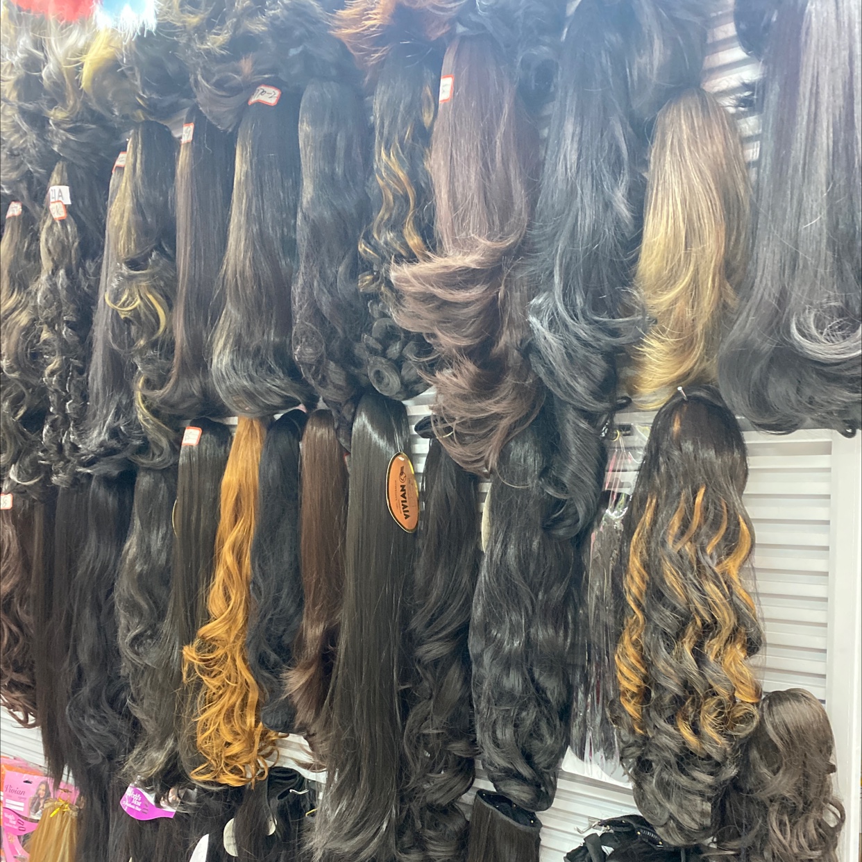Colorful wig series products Item Picture