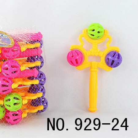 Newborn baby Hand rattle stick hand grip Bitable grip training 0-3 2 months months 4 months Baby toy 024