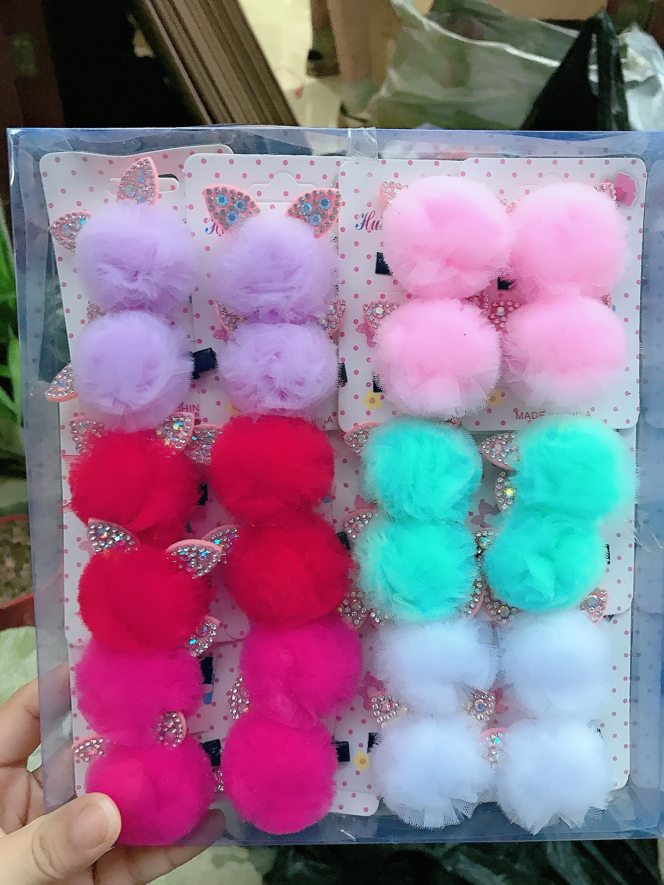 Hairball pin rubber band Application Scenario