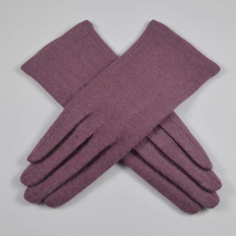 Women's light panel touch screen gloves