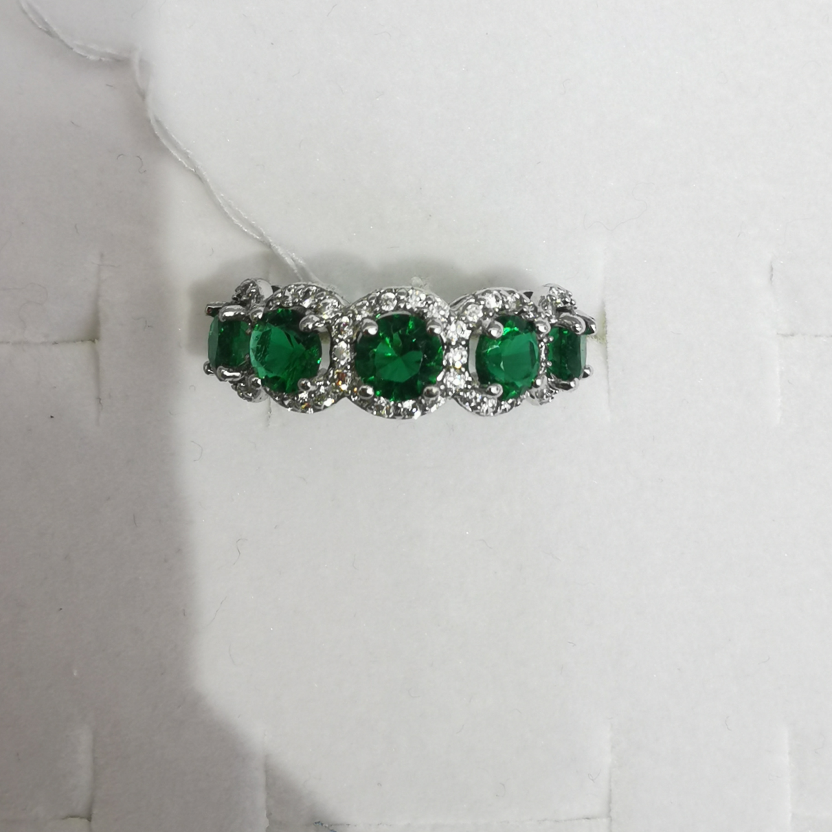 Diamond green zircon explosion