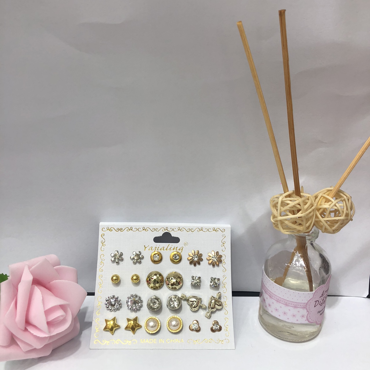 Mix and match style temperament small stud earrings