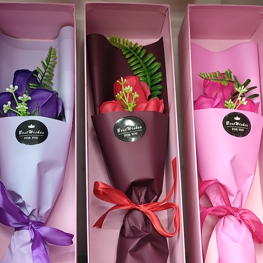 Beautiful wedding flower craft gift box 56895