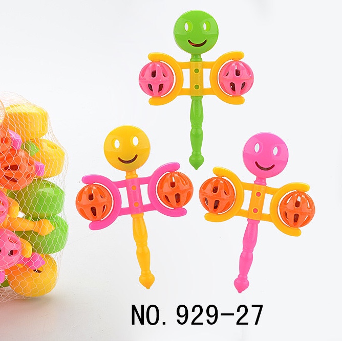 Newborn baby Hand rattle stick hand grip Bitable grip training 0-3 2 months months 4 months Baby toy 027