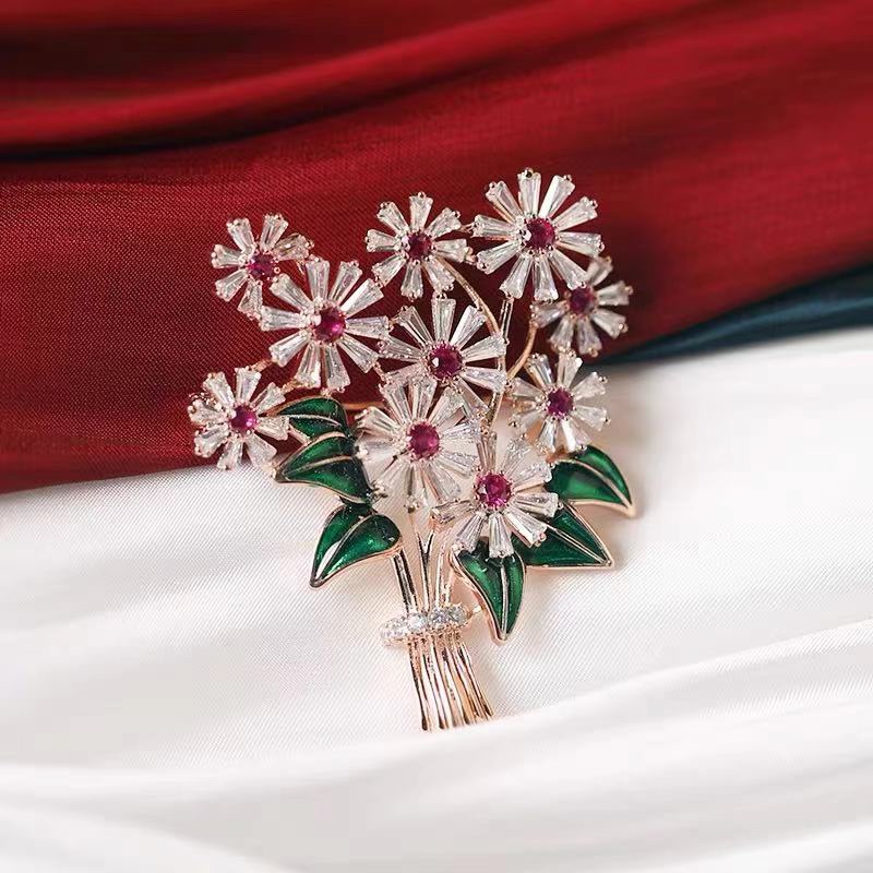 Cherry blossom brooch bundle