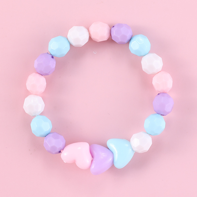 New cute children's bracelets, acrylic jewelry, multi-shaped colorful children's bracelets, direct supply from the manufacturer, customizable Application Scenario