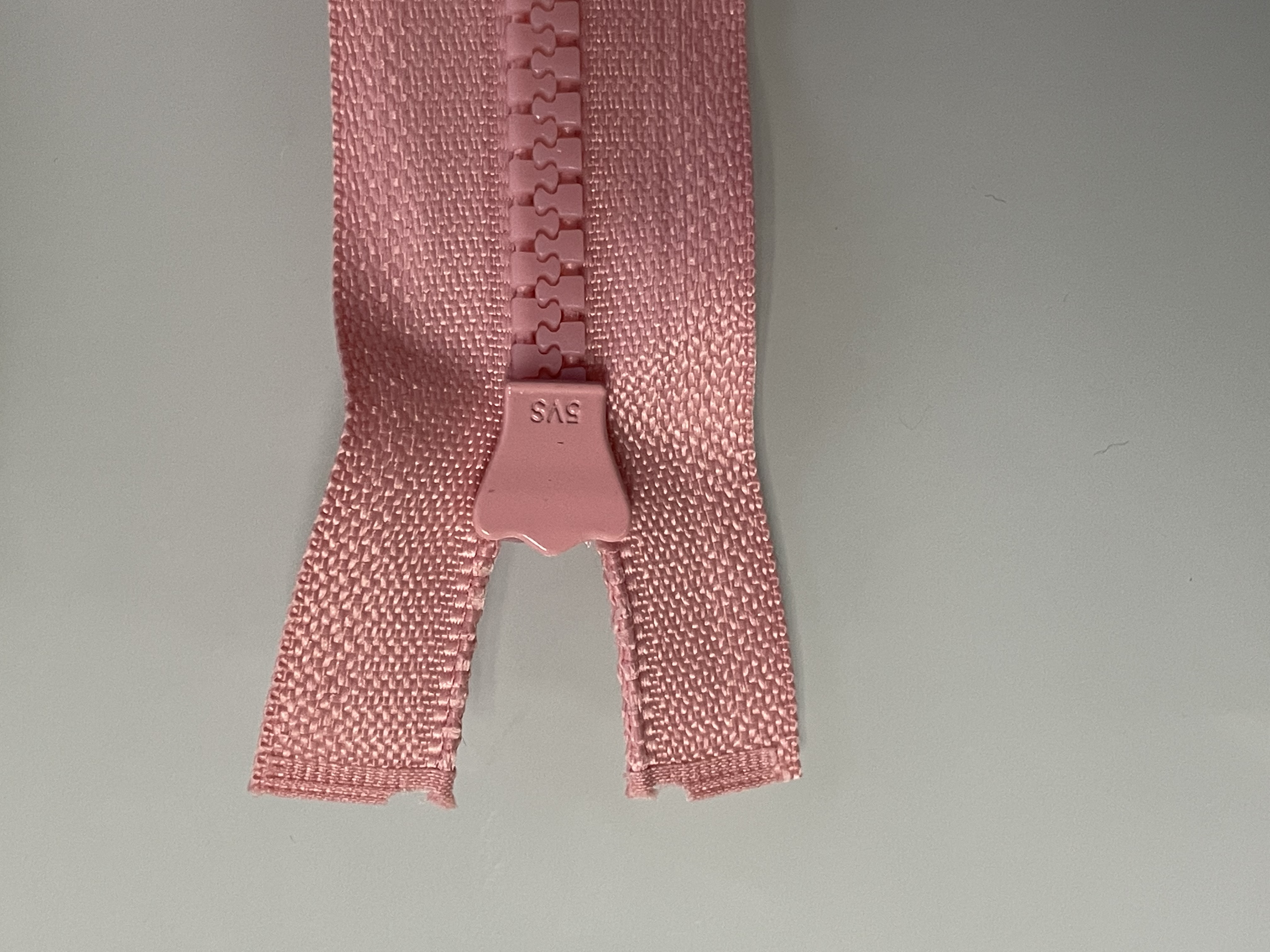 No. 5 plastic grease zipper opening Specification image