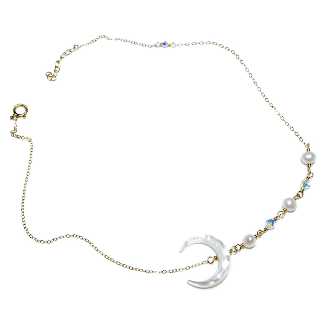 Moon bead bracelet