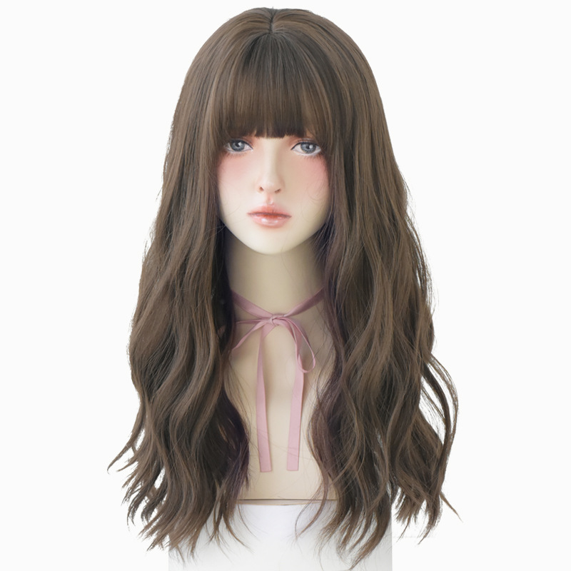 Long straight wig for ladies 23