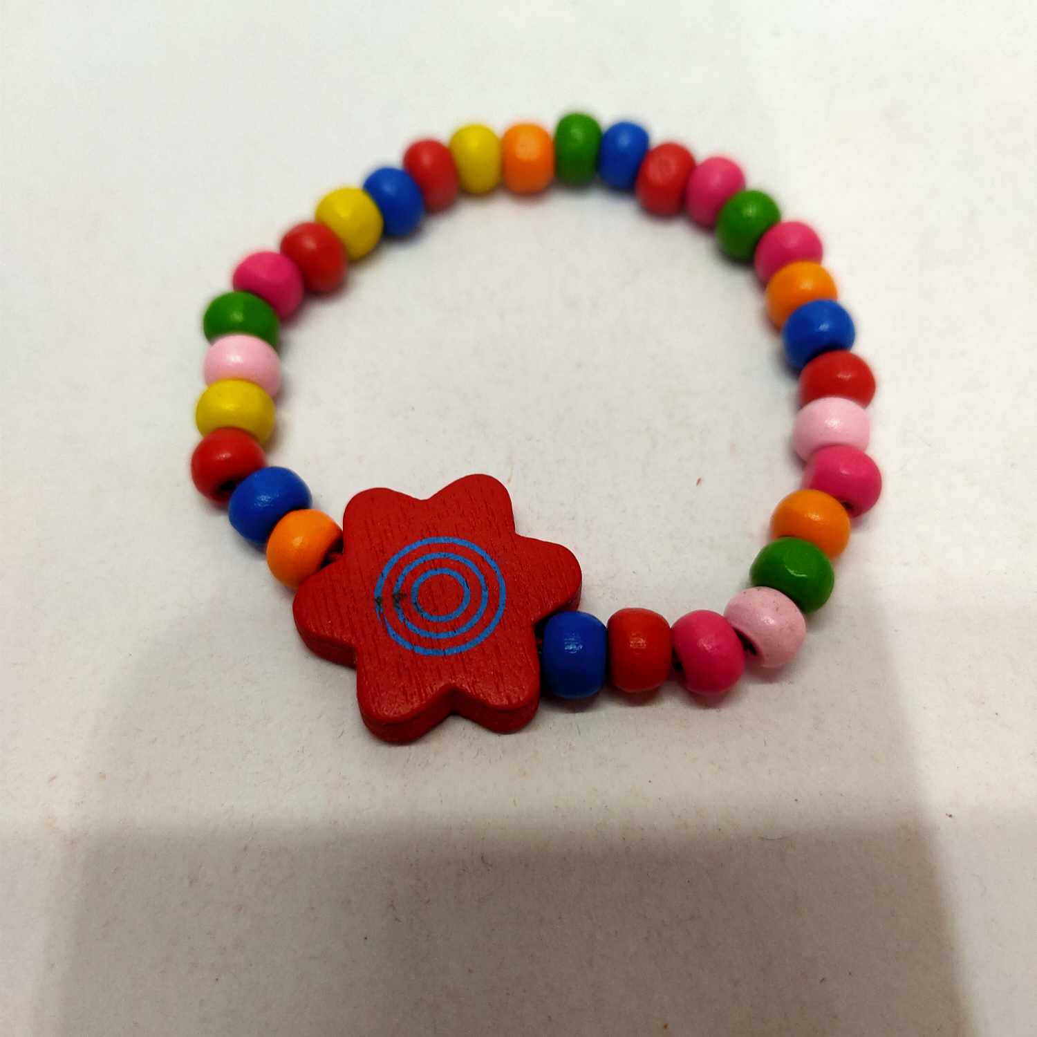 Manufacturers direct sales wooden bracelet six leaf flower thread thumbnail