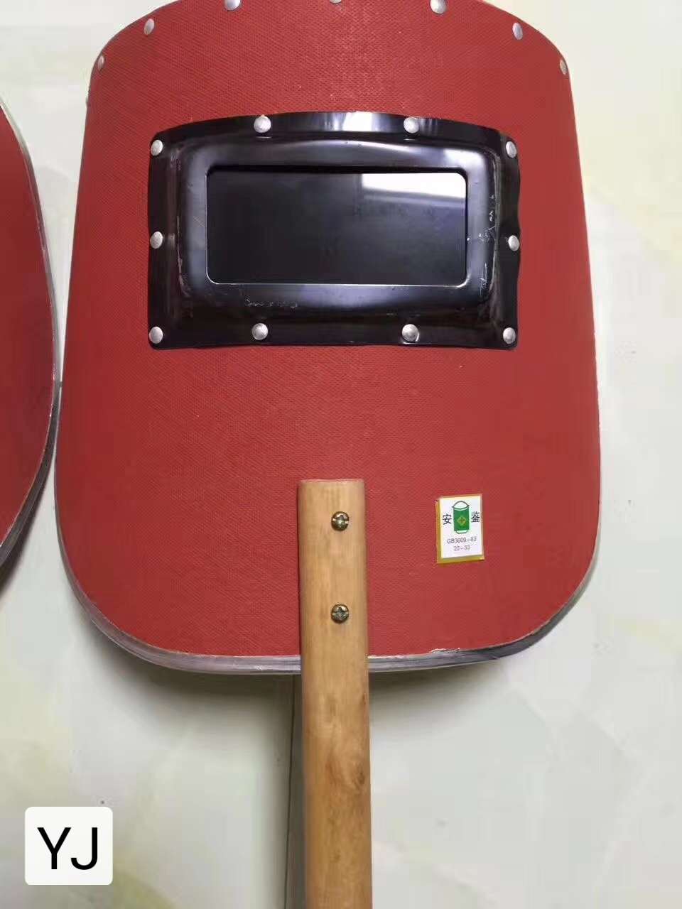 红皮电焊面罩 面屏 手持电焊面罩详情2