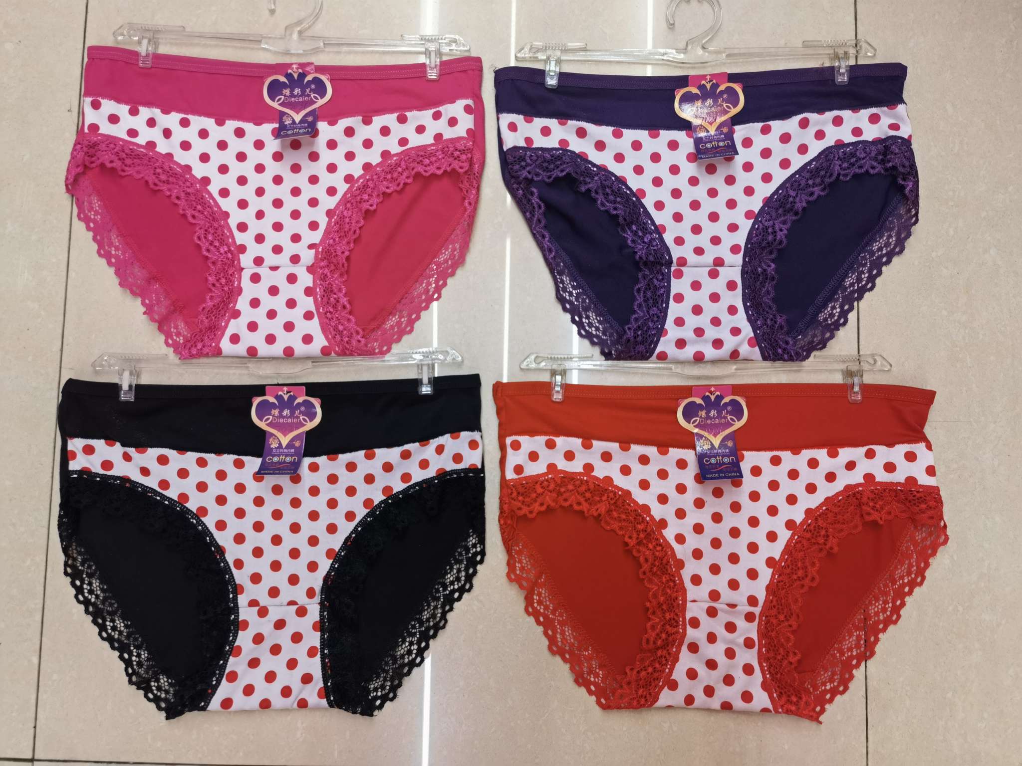 Foreign Trade Ladies Underwear Average Size 9 Specification drawing