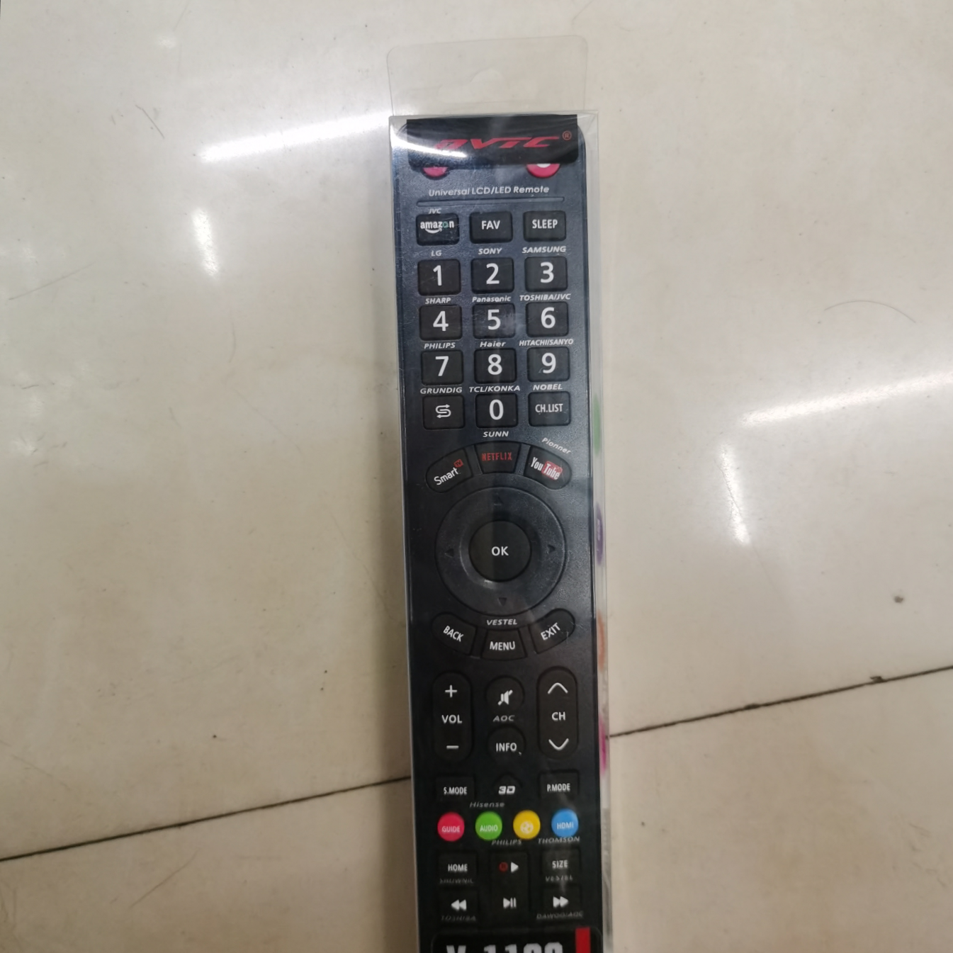 V-1190 LCD/LED TV REMOTE CONTROL