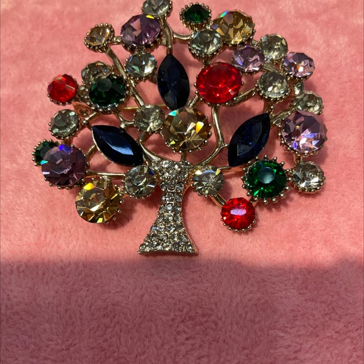 Stylish high quality Money Tree brooch