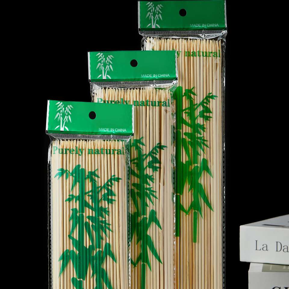 Disposable barbecue skewers details Picture
