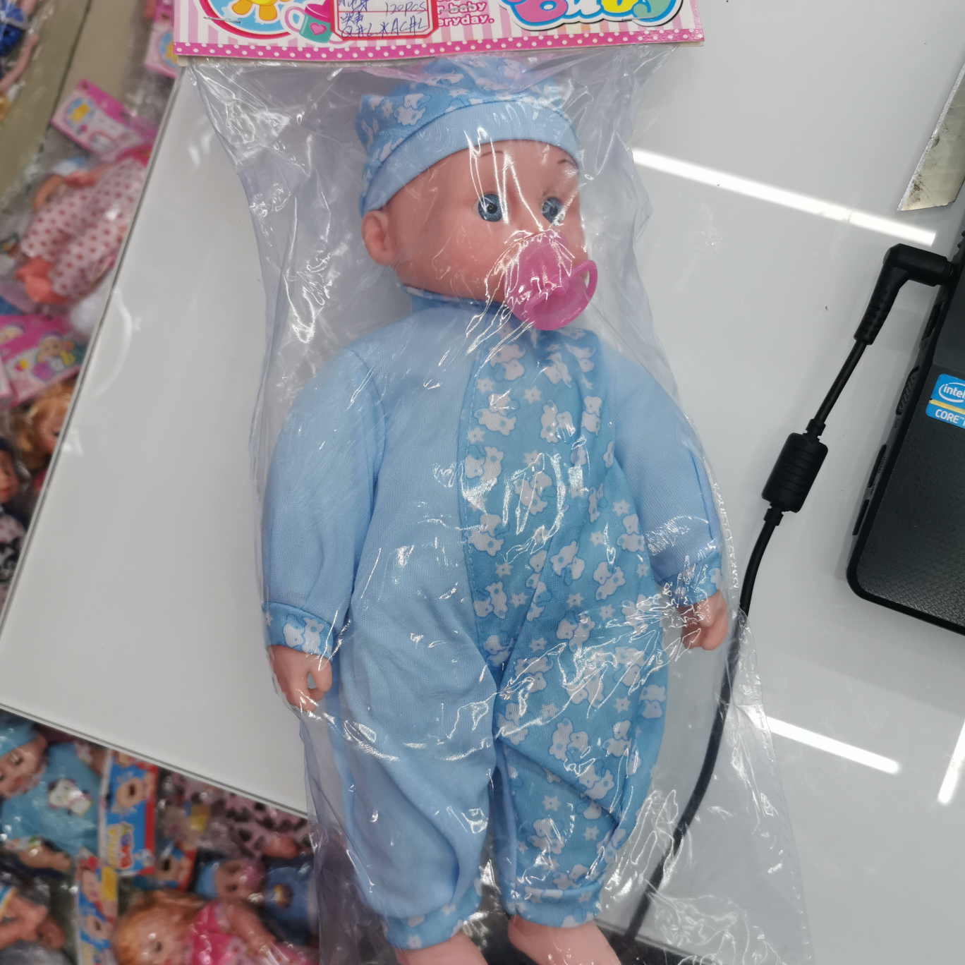 Muñeca cuerpo algodón