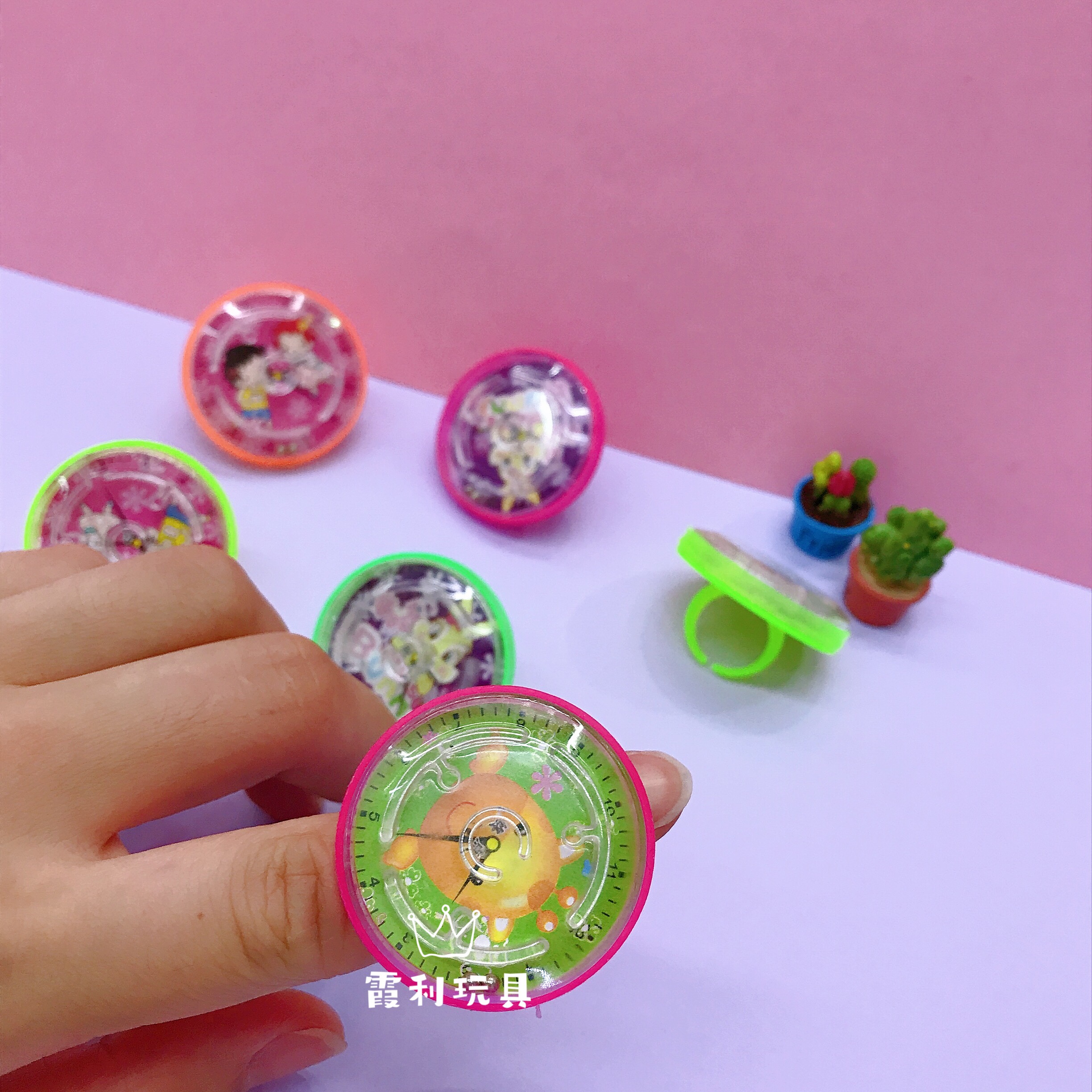 Maze ring, educational toy, children's plastic toy, gift niudan detail image 3