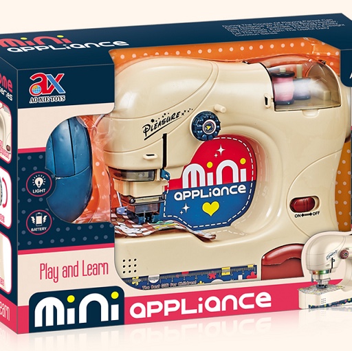 Simulated children's house toys, boy and girl tailor set toys, electric light boss sewing machine 6708b