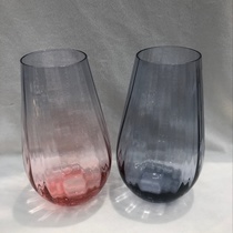 Home decor Stained glass vase pot belly bottle