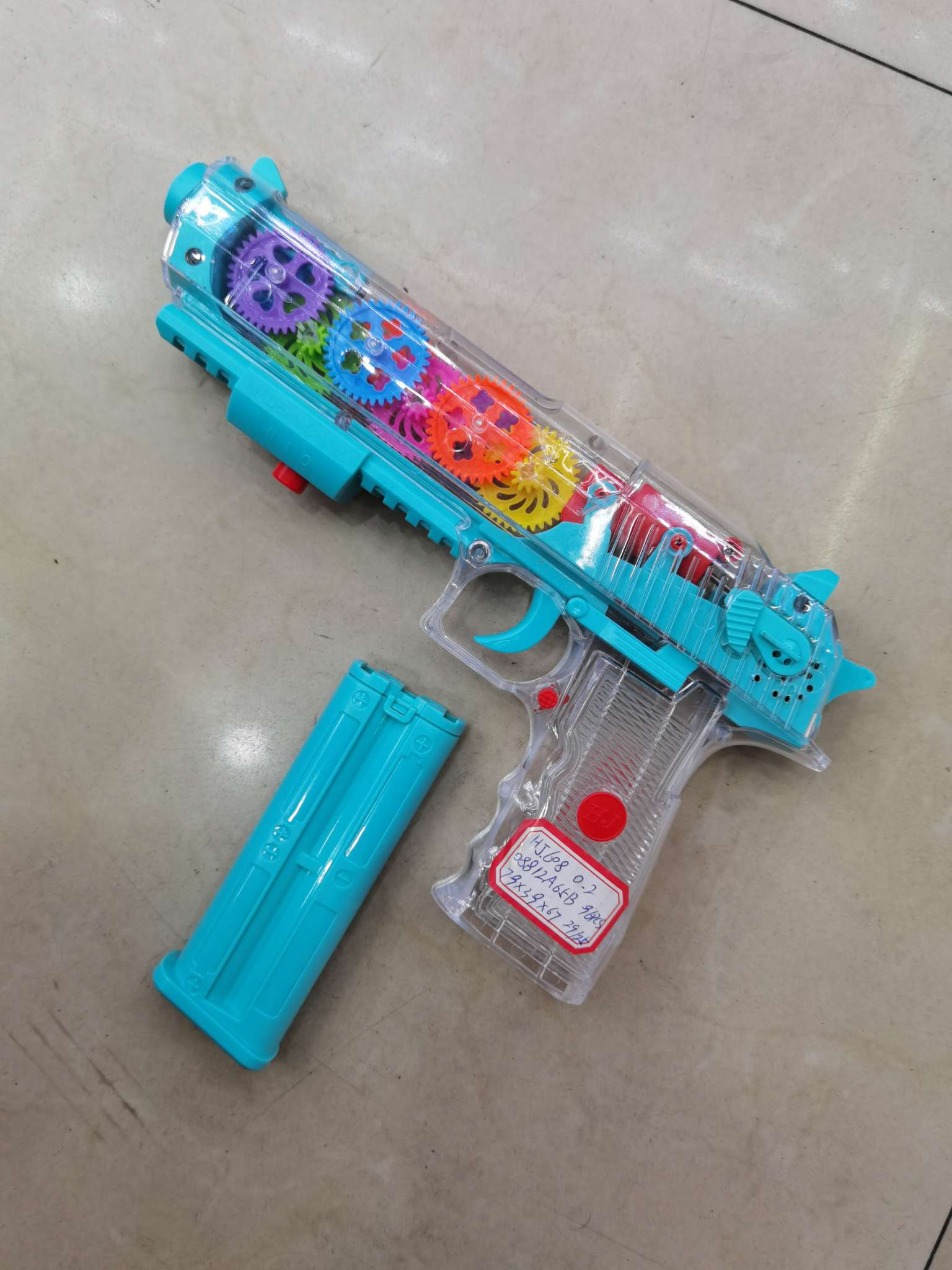 Transparent light music gear gun details Picture