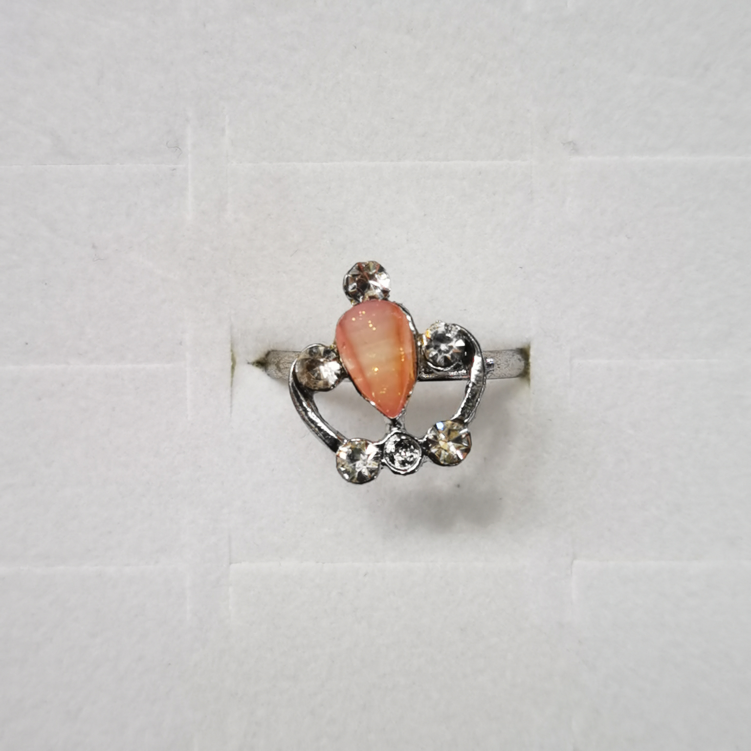Fashion jewelry, rhinestone ring, Japanese and Korean fashion jewelry 069