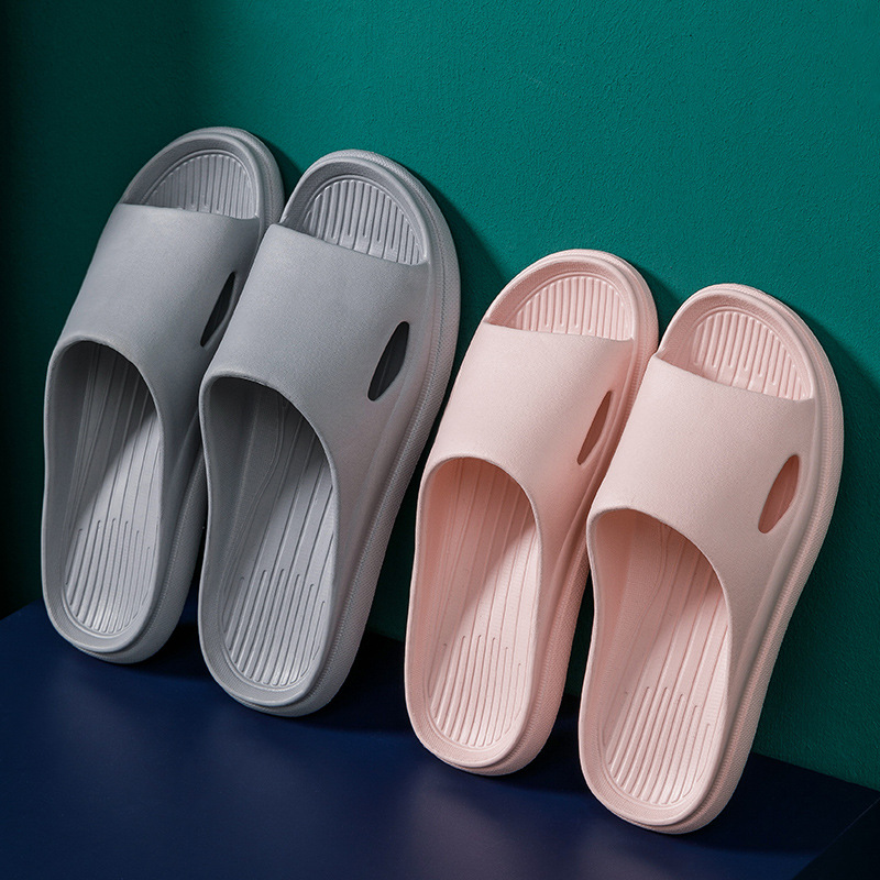 2021EVA Step poo export injection moulded shoes sgs lovers Mountain sheep spot breathable set toe slippers sandals summer