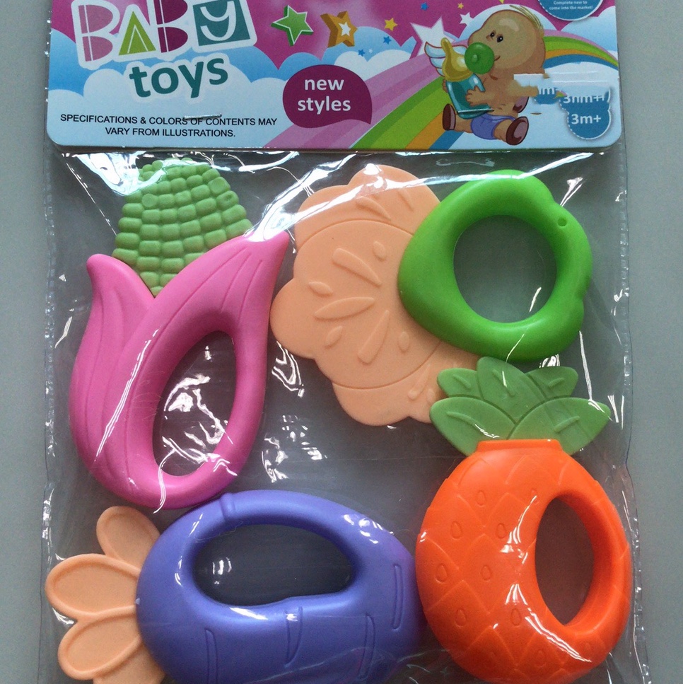 婴儿摇铃 牙胶4件套
