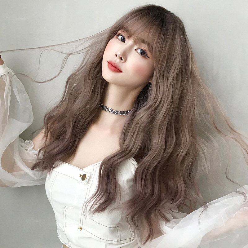 Lady's long straight wig 27
