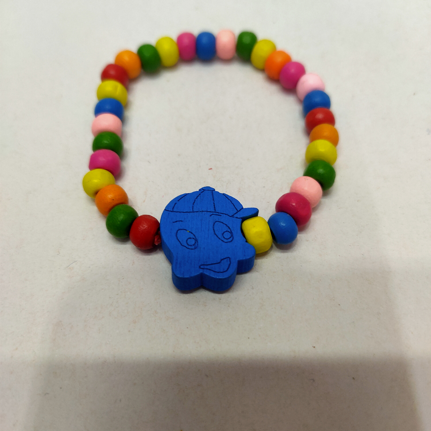 Manufacturers direct wooden bracelet little boy head