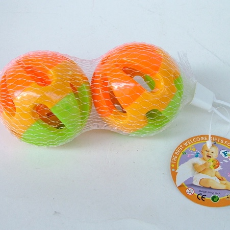 婴儿玩具0-1岁宝宝益智早教儿童抓握可咬牙胶3-6月幼儿安抚手摇铃011