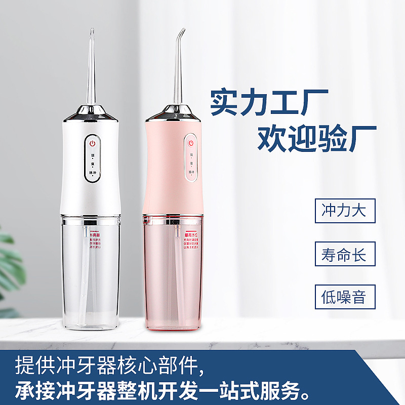 冲牙器便携式洗牙家用电动脉冲洁牙仪口腔牙渍清洁喷水牙线洁牙器详情图1