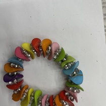 Wooden structure ten plastic bracelet