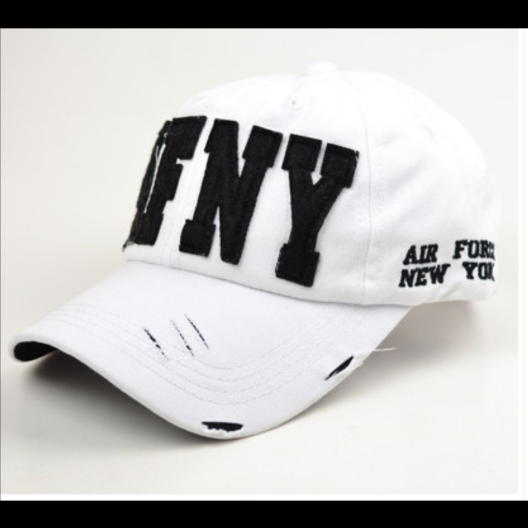 现货批发韩版字母绣花AFNY白色李孝利同款